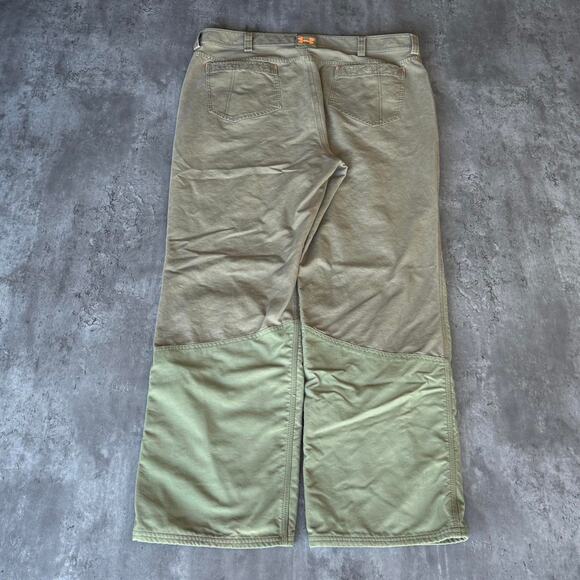 Vintage Y2K Carhartt Style Double Knee Under Armour Baggy Carpenter Pants - Picture 2 of 4